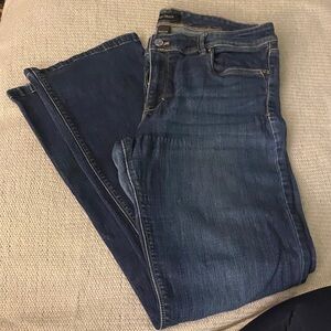 Women's White House Black Market Boot Cut Blue Jeans